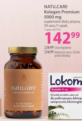 Suplement diety premium Omega-3 Premium 750 mg promocja w Hebe
