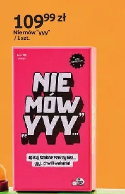 Gra Nie mów yyy promocja w Empik