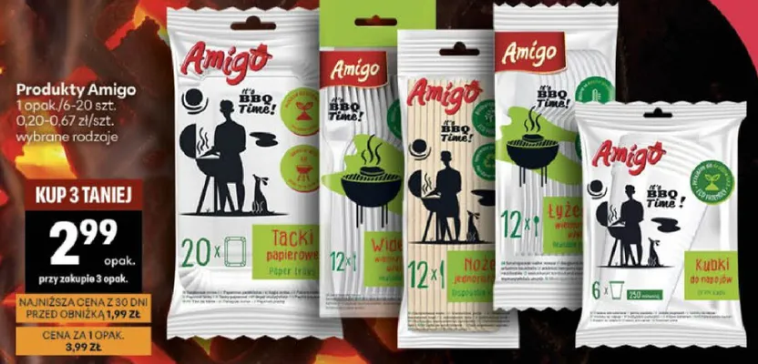 Produkty Amigo promocja w Delikatesy Centrum