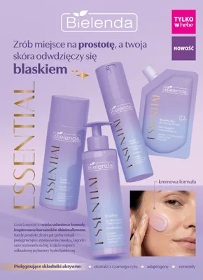 Tonik-esencja Bielenda Essential nawilżająco-tonizująca promocja w Hebe