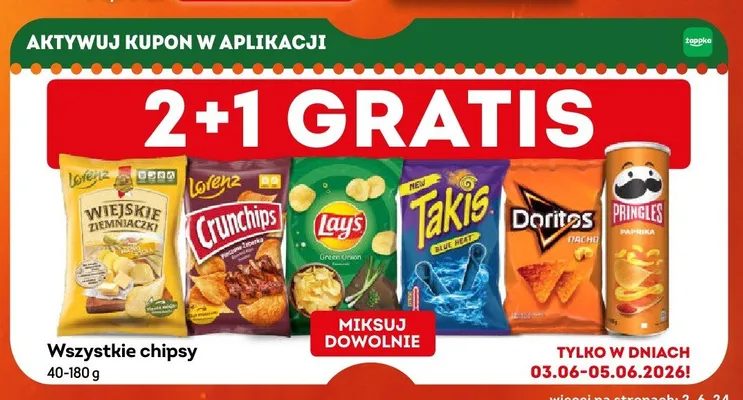 Chipsy Takis Blue Heat promocja w Żabka