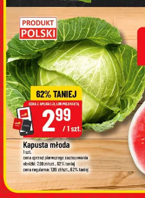 Kapusta młoda promocja w POLOmarket