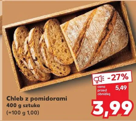Chleb z pomidorami promocja w Kaufland