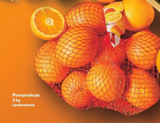 Pomarańcze w opakowaniu 2 kg promocja w Kaufland