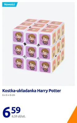 Kostka-układanka Harry Potter 6x6x6 cm promocja w Action