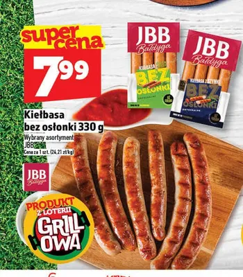 Kiełbasa bez osłonki promocja w TOPAZ