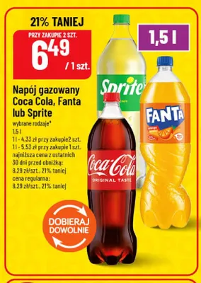 Napój Coca-cola promocja w POLOmarket