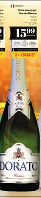 Wino musujące Dorato Bianco słodkie promocja w POLOmarket