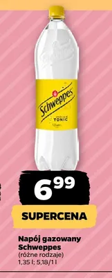 Napój gazowany Schweppes promocja w Netto