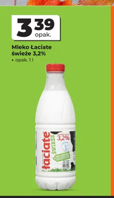 Mleko Łaciate świeże 3,2% promocja w Odido