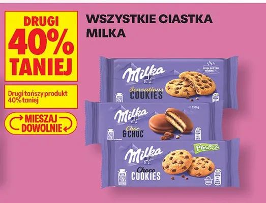 Ciastka cookies promocja w Biedronka