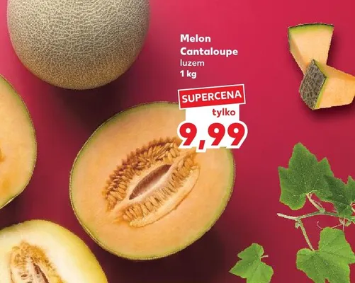 Melon Cantaloupe luzem promocja w Kaufland