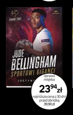 Książka Jude Bellingham Sportowi Giganci oprawa miękka promocja w Empik