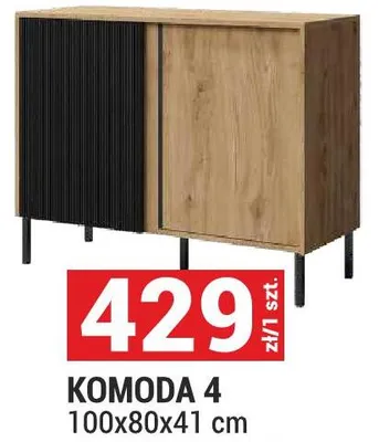 Komoda 4 promocja w Merkury Market