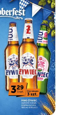 Piwo bezalkoholowe Żywiec promocja w Groszek