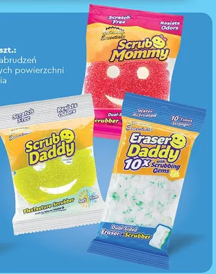 Gąbka Scrub Daddy do ciężkich zabrudzeń promocja w Biedronka