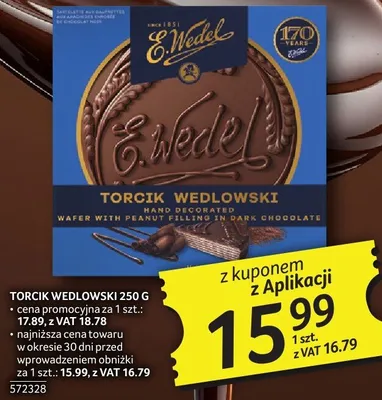 Torcik Wedlowski 572328 promocja w Selgros
