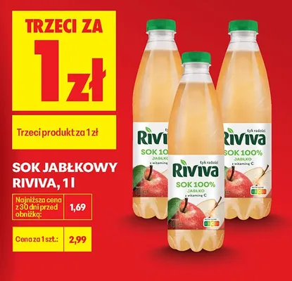 Sok jabłkowy promocja w Biedronka