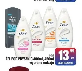 Żel pod prysznic Dove promocja w Tomi Markt