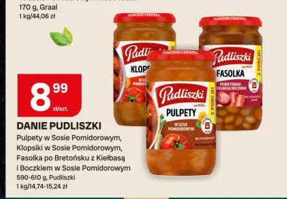 Klopsiki w Sosie Pomidorowym Pudliszki promocja w Chorten