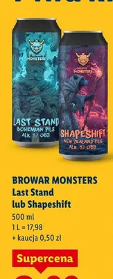 Piwo Shapeshift promocja w Lidl
