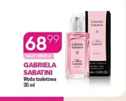 Woda toaletowa Gabriela Sabatini promocja w Drogerie Koliber