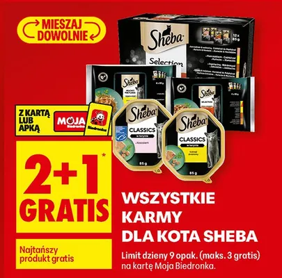 Karma dla kota Selection 12x85g promocja w Biedronka