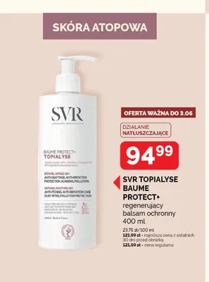 Balsam ochronny regenerujący SVR Topialyse Baume Protect+ promocja w Ziko Dermo