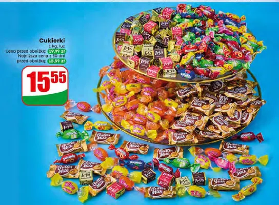 Cukierki luz promocja w Dino
