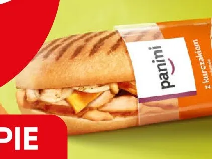 Panini z kurczakiem Żabka promocja w Żabka