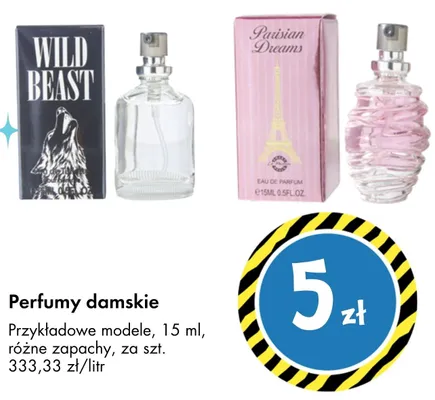 Woda toaletowa Wild Beast promocja w Tedi