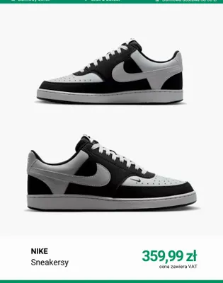 Sneakersy Nike promocja w Deichmann