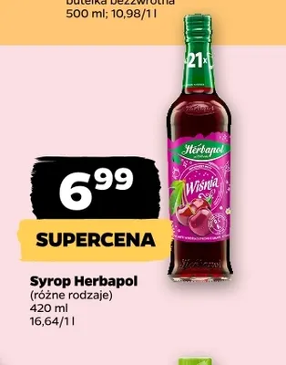 Syrop Herbapol promocja w Netto