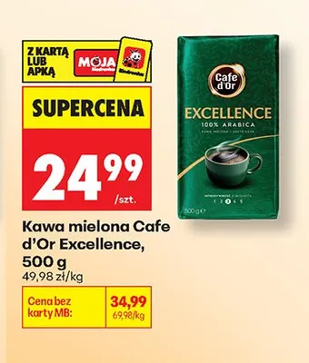 Kawa mielona Cafe d'Or Excellence promocja w Biedronka