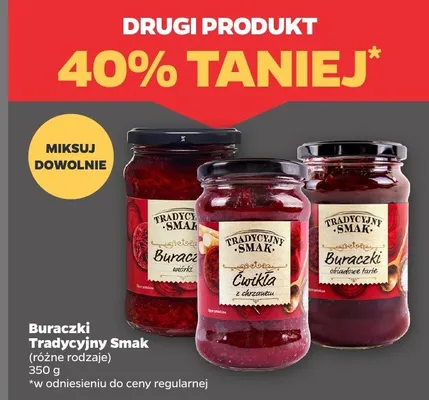 Buraczki Tradycyjny Smak różne rodzaje promocja w Netto