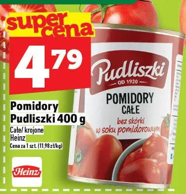 Pomidory Pudliszki promocja w TOPAZ
