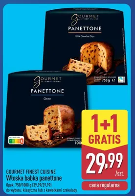 Włoska babka panettone promocja w Aldi
