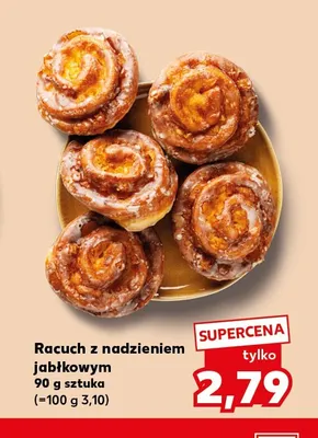 Racuch z nadzieniem jabłkowym promocja w Kaufland