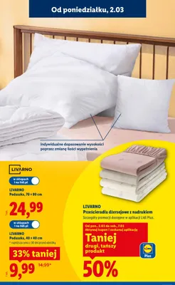 Poduszka 40×40cm promocja w Lidl