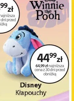 Maskotka Disney Kłapouchy promocja w Empik