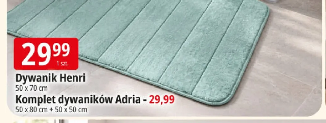 Dywanik Henri 50x70 cm promocja w Leclerc
