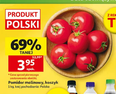 Pomidor malinowy koszyk promocja w Auchan