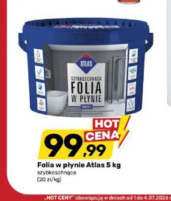 Folia w płynie Atlas promocja w Bricomarche