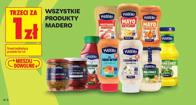 Musztarda Sarepska Madero promocja w Biedronka