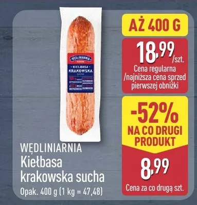 Kiełbasa promocja w Aldi