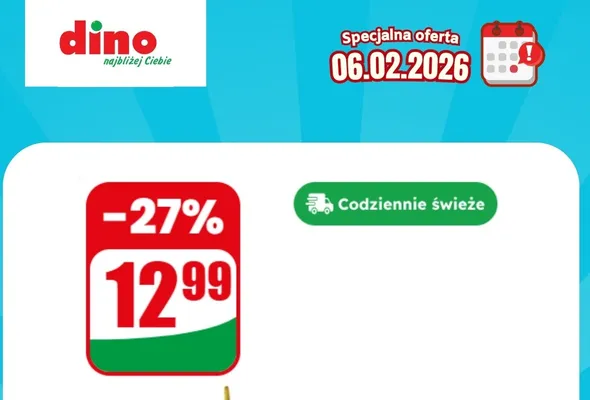 Specjalna oferta na 06.02.2026 - promocje spoza gazetki, strona 3 promocja w Dino