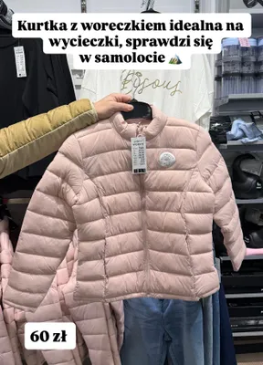 Kurtka z woreczkiem damska promocja w Pepco