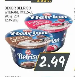 Deser Belriso Zott promocja w Słoneczko