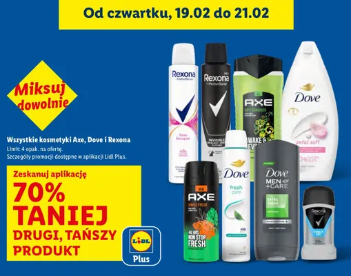 Dezodorant Invisible promocja w Lidl