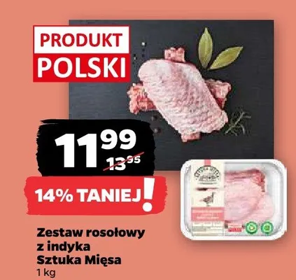 Zestaw rosołowy z indyka Sztuka Mięsa promocja